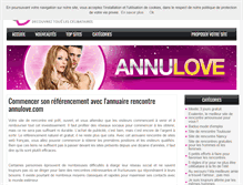Tablet Screenshot of annulove.com